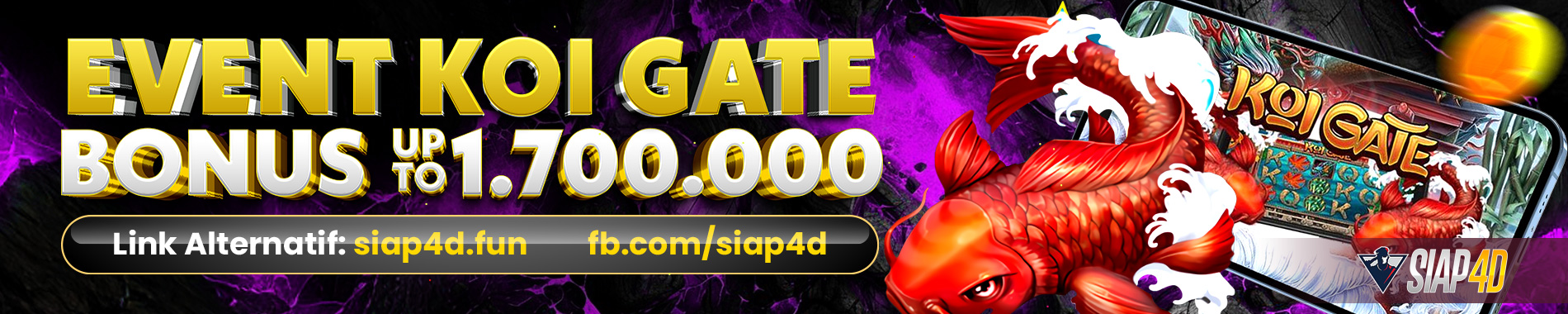 siap4d slot gacor jackpot koi gate